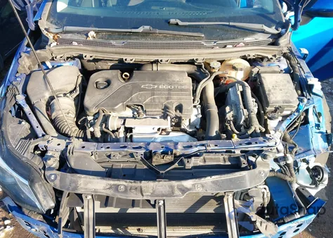 2018 Chevrolet Cruze Lt Auto from USA, damaged, VIN 3G1BE6SM9JS579750